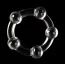 Набор эрекционных колец Power Plus Cock Ring Series Triple Beaded Ring Set, прозрачный - Фото №7