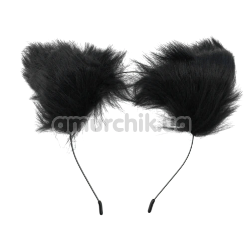 Бондажный набор Tail Butt Plug 4-1 Set, черный
