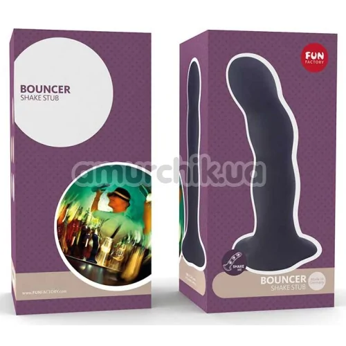 Фаллоимитатор Fun Factory Bouncer, чёрный