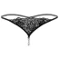 Трусики-стрінги Daring Intimates Pearl Beaded G-string, чорні - Фото №4
