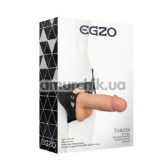 Страпон Egzo Evolution 282097, тілесний - Фото №1