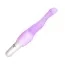 Анальный вибратор Vibrator с пупырышками, фиолетовый - Фото №3