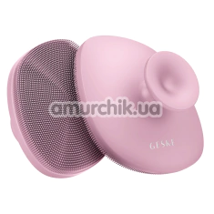 Щетка для тела Geske Body Brush 4 in 1 Suction Mount, светло-розовая - Фото №1
