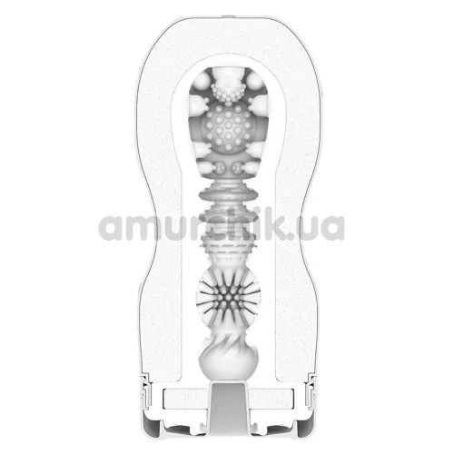 Набор Tenga Cup Vibrator: адаптер с вибрацией + мастурбатор Tenga Premium Original Vacuum Cup + мастурбатор Tenga Deep Throat Original Vacuum Cup New