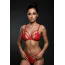 Комплект Passion Free Your Senses Anuvera Set, червоний: бюстгальтер + трусики-стрінги - Фото №9