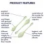 Набір вагінальних кульок Satisfyer Yoni Power 2, зелений - Фото №7