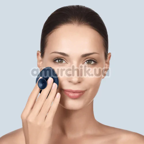 Щетка для лица Geske Facial Brush 4 in 1 Suction Mount, синяя