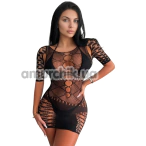 Платье Star Night Stripes Net Mini Dress, черное - Фото №1