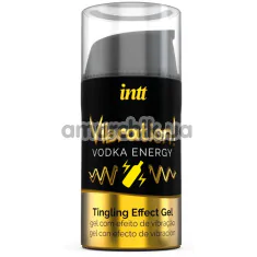 Збуджуючий гель з ефектом вібрації Intt Vibration Vodka Energy Tingling Effect Gel - горілка, 15 мл - Фото №1