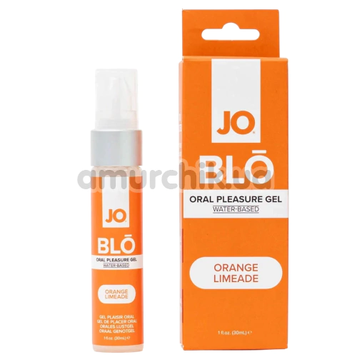 Гель для орального секса с охлаждающим эффектом JO Blo Orange Limeade - апельсиновый лимонад, 30 мл