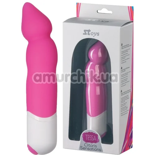 Клиторальный вибратор SToys Tessa, розовый