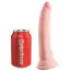 Фаллоимитатор King Cock Plus 7 Triple Density Cock, телесный - Фото №3