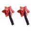 Прикраси для сосків Star Shape Sequin Pasties, червоні