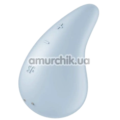Кліторальний вібратор Satisfyer Dew Drop, блакитний - Фото №1