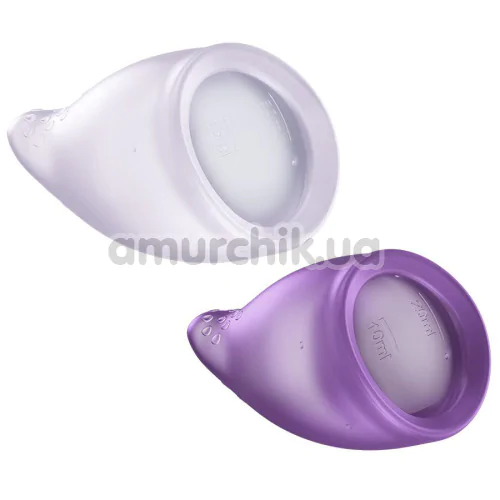 Набір з 2 менструальних чаш Fun Factory Fun Cup Explore Kit, фіолетовий