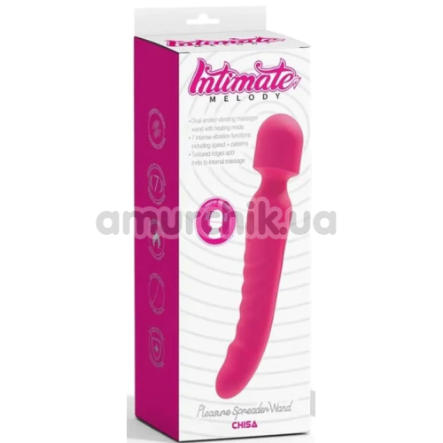 Універсальний вібромасажер Intimate Melody Pleasure Spreader Wand, рожевий