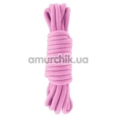 Веревка sLash Bondage Rope Pink 5м, розовая - Фото №1