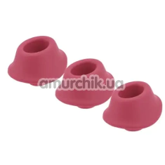 Набор насадок на симулятор орального секса для женщин Womanizer Premium, Classic (Size M), темно-розовый - Фото №1