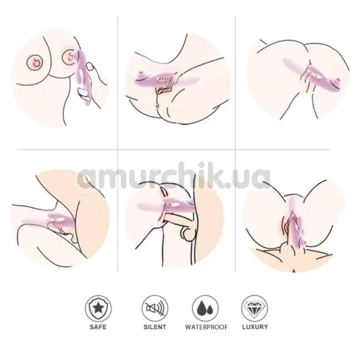 Вибратор с вакуумным стимулятором 2 in 1 Clit Sucker Rabbit Vibrator PL-VR21562, розовый