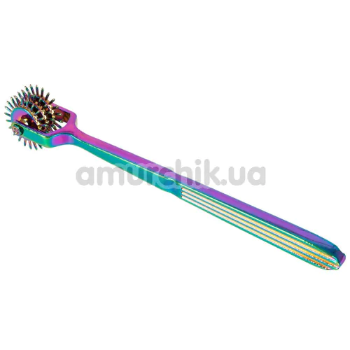 Колесо Вартенберга Fetish Collection Rainbow Triple Pinwheel, радужное
