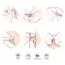 Вибратор с вакуумным стимулятором 2 in 1 Clit Sucker Rabbit Vibrator PL-VR21562, розовый - Фото №11