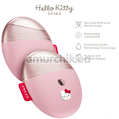 Увлажнитель для кожи лица Geske Facial Hydration Refresher 4 in 1 - Hello Kitty, светло-розовый