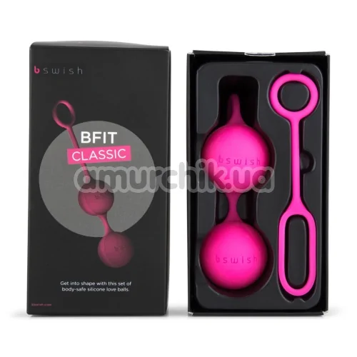 Вагинальные шарики B Swish Bfit Classic, розовые