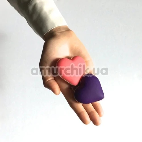 Клиторальный вибратор Rianne S Heart Vibe, розовый