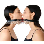 Кляп подвійний Art of Sex Twins, чорний - Фото №1