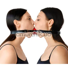 Кляп двойной Art of Sex Twins, черный - Фото №1