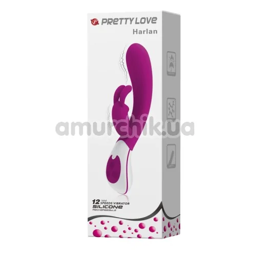 Вибратор Pretty Love Harlan, фиолетовый