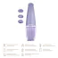 Устройство для очищения кожи лица Geske Aqua-Stream Face Cleanser 8 in 1, сиреневое - Фото №5