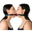 Кляп подвійний Art of Sex Twins, чорний - Фото №1