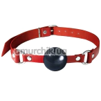 Кляп Feral Feelings Silicon Ball Gag, черно-красный - Фото №1