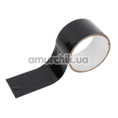 Бондажная лента Taboom Bondage Tape, черная - Фото №1