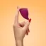 Менструальная чаша Fun Factory Fun Cup Menstrual Cup B, бордовая - Фото №4