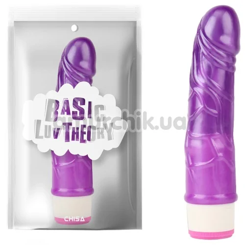 Вибратор Basic Luv Theory Stud Rod, фиолетовый