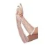 Перчатки Elbow Length Lace Fingerless Gloves, белые