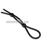 Ерекційне кільце Lasso Cock Ring, чорне - Фото №1