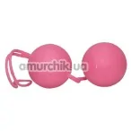 Вагинальные шарики Nature Skin Love Balls розовые - Фото №1