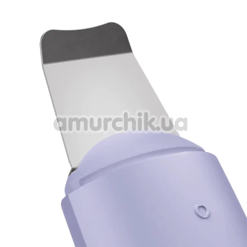 Микротоковый скрабер для кожи лица Geske MicroCurrent Skin Scrubber & Blackhead Remover 9 in 1, сиреневый