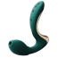 Вибратор для клитора и точки G с подогревом и пульсацией Zalo Talis G-Spot PulseWave Vibrator, зеленый - Фото №2