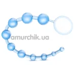 Анальний ланцюжок B Yours Basic Beads, блакитний - Фото №1