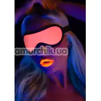 Маска на глаза Taboom Glow In The Dark Blindfold, розовая - Фото №1