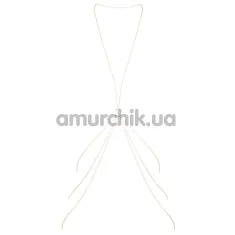Прикраса для тіла Bijoux Indiscrets The Magnifique Collection 8 Body Chain, золота - Фото №1
