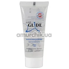Лубрикант Just Glide Waterbased, 20 мл - Фото №1