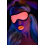 Маска на глаза Taboom Glow In The Dark Blindfold, розовая - Фото №1