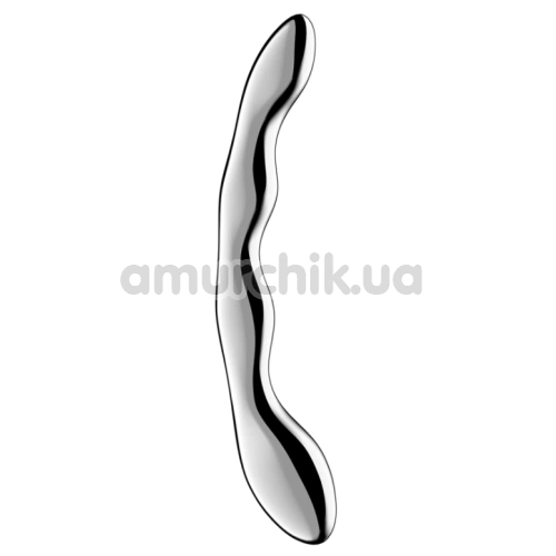 Фалоімітатор Satisfyer Cosmic Crest 2, срібний