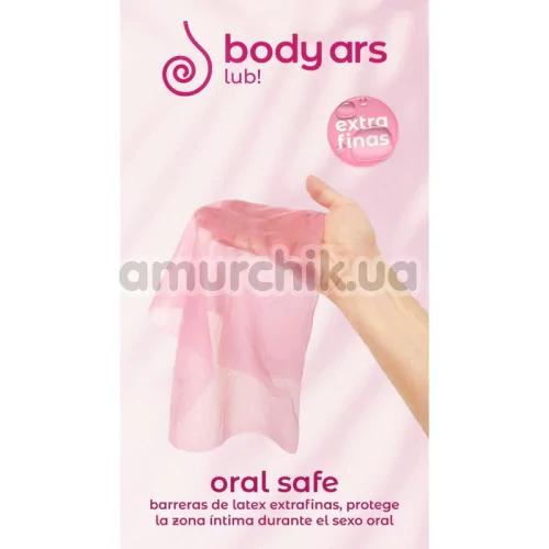 Серветки для орального сексу Body Ars Oral Safe, 3 шт
