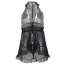 Комплект Star Night Elegante Babydoll, черный: пеньюар + трусики-стринги - Фото №10